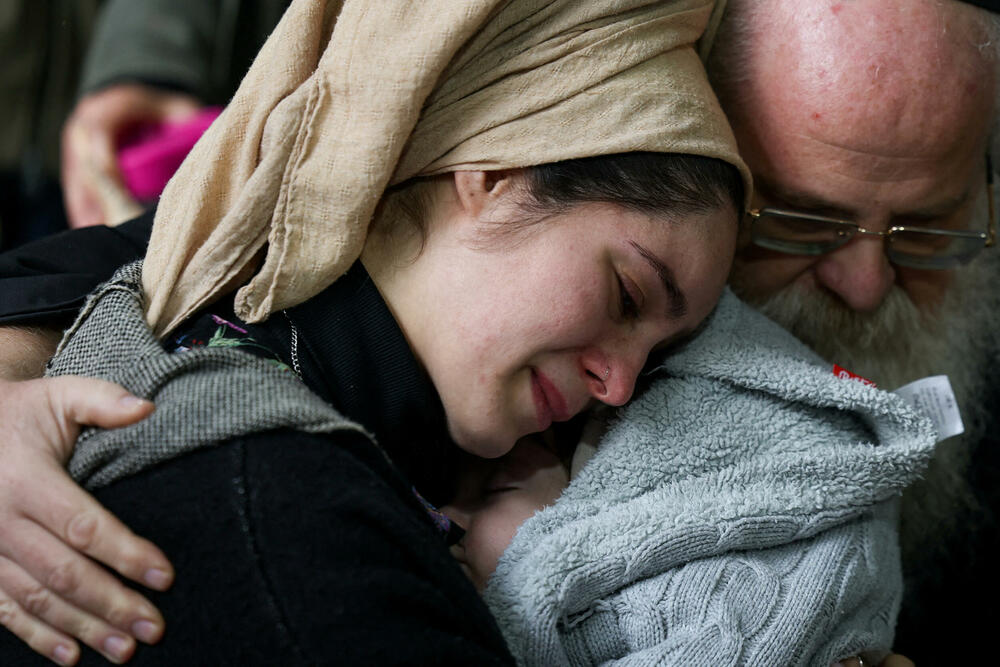 Sa sahrane izraelskog vojnog rezerviste u decembru 2023.