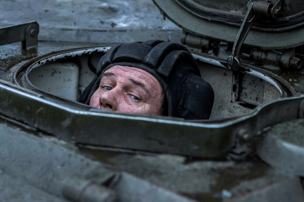 Ukrajinski vojnik u Harkovskoj oblasti u decembru 2023.