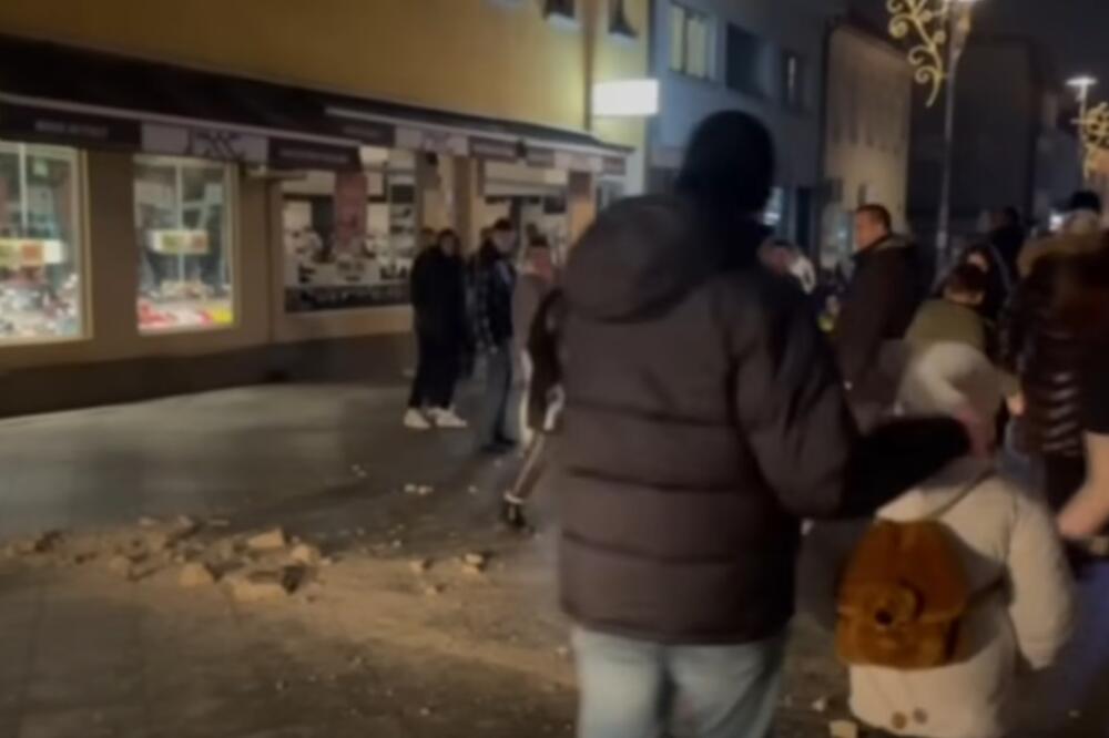 Detalj iz Zenice nakon zemljotresa, Foto: Screenshot/Youtube