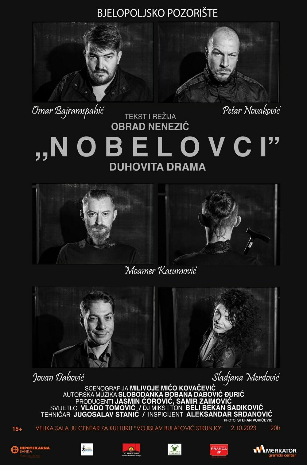 Plakat za predstavu “Nobelovci”