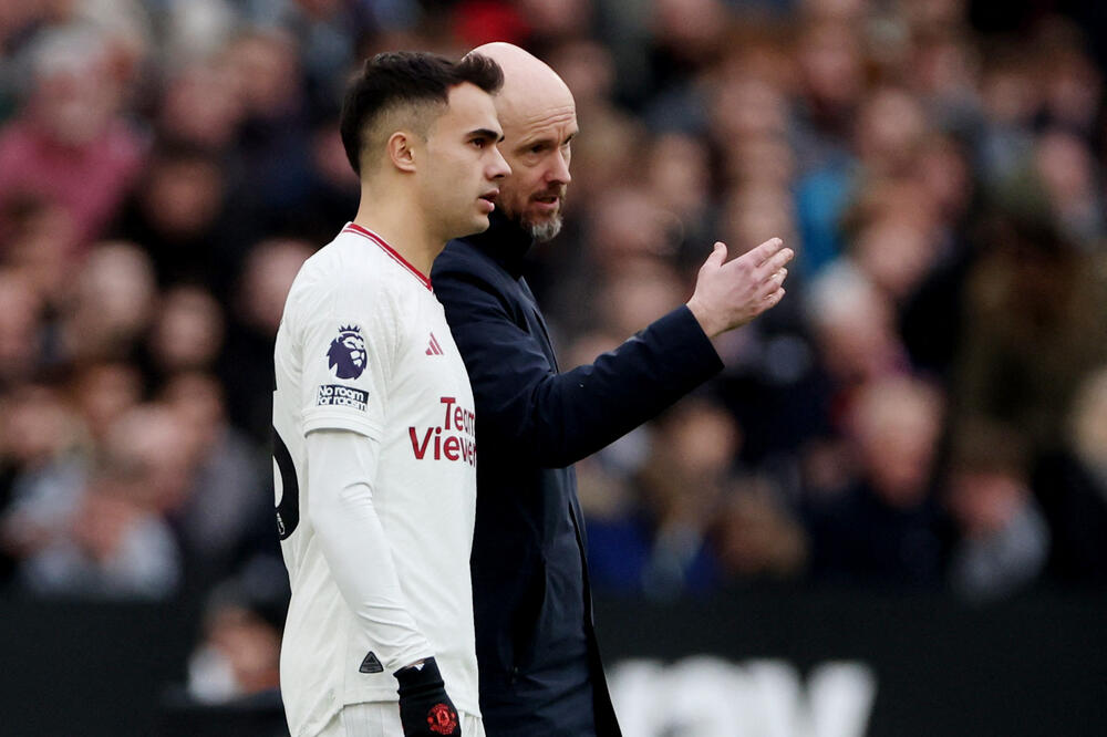 Serhio Regilon sa Erikom ten Hagom, Foto: Reuters/Hannah Mckay