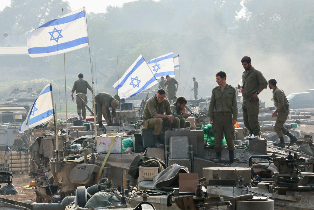 Izraelski vojnici blizu granice sa Gazom