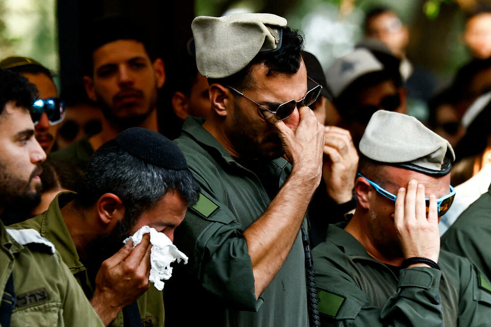 Sahrana izraelskog rezerviste ubijenog u Gazi