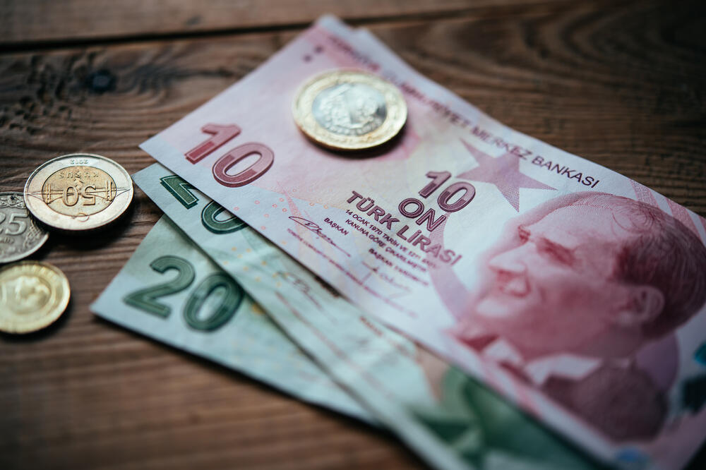 Turske lire (Ilustracija), Foto: Shutterstock