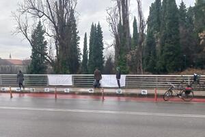 Bicycle lanes are being removed in Podgorica, from the performance...