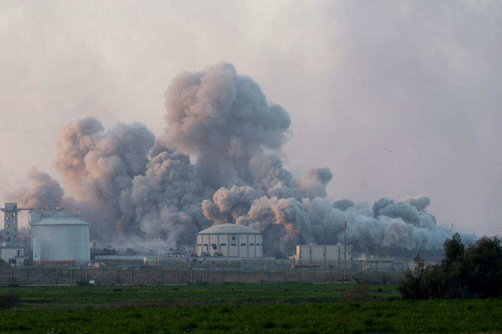 Eksplozija u Gazi u subotu, Foto: Reuters