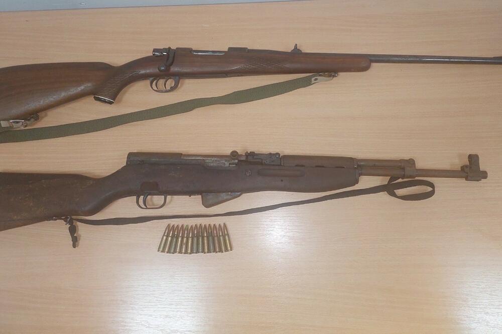 Oduzeto oružje, Foto: Uprava policije