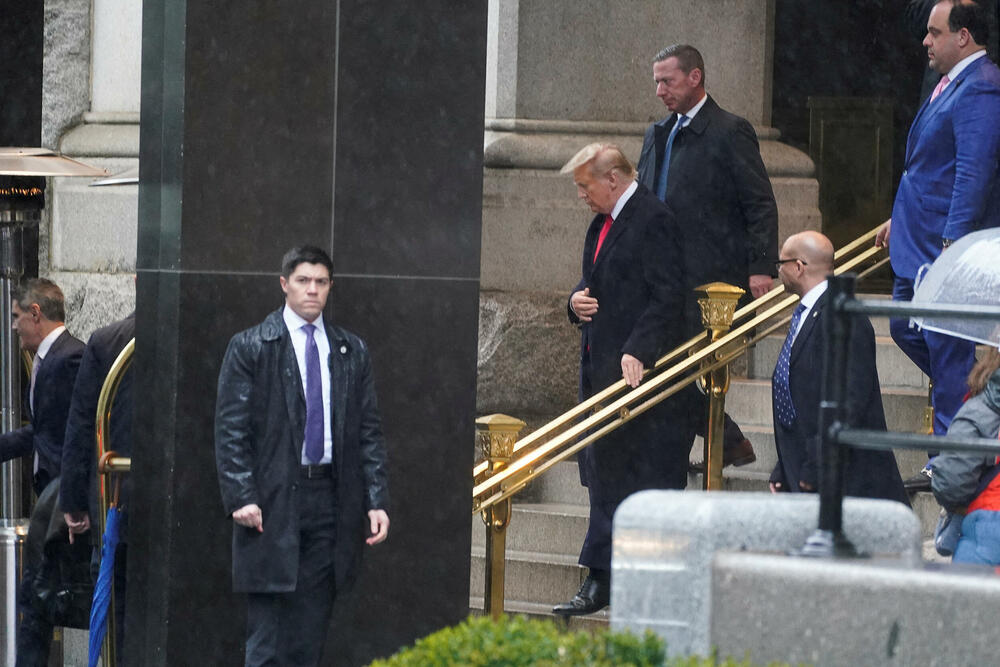 Tramp pred sudom u Vašingtonu