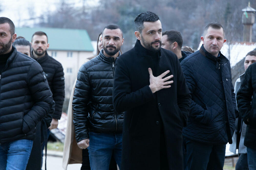 Živković u Petnjici, Foto: DPS