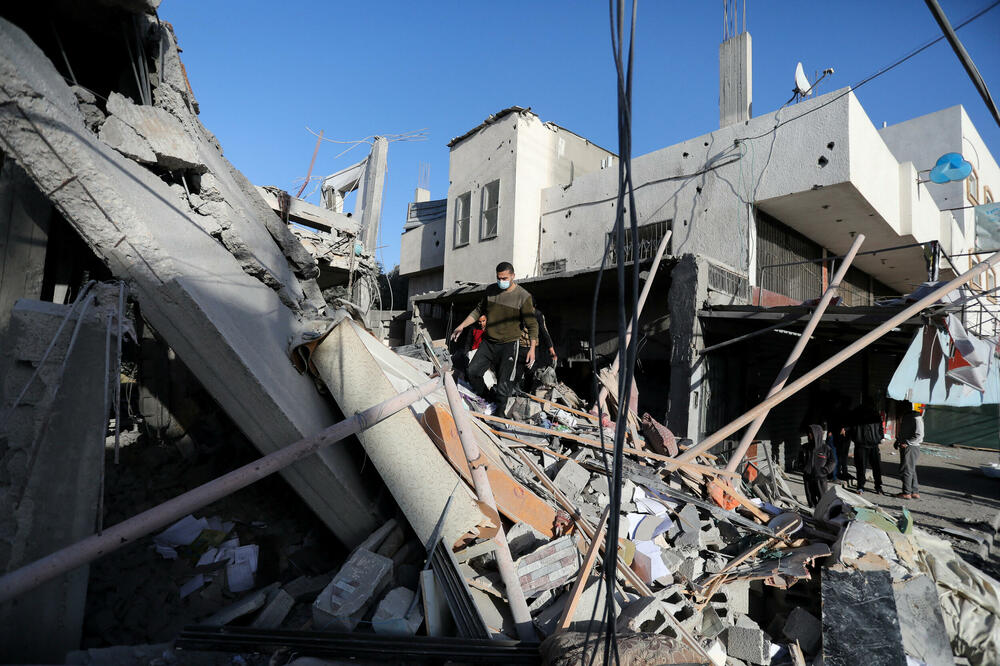 Posljedice napada na Deir Al-Balah u srijedu, Foto: Reuters