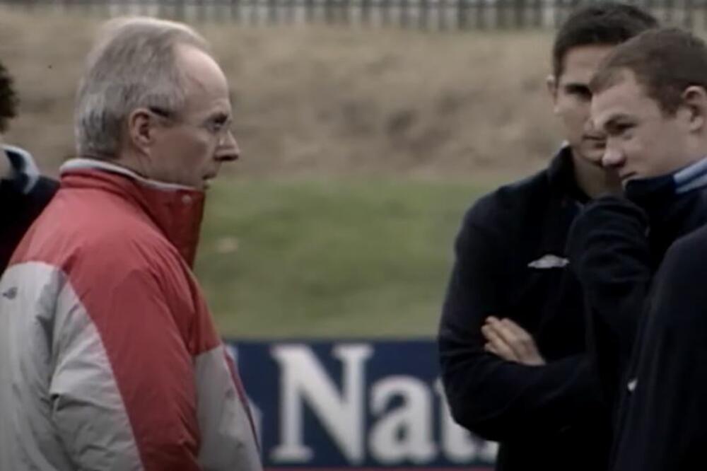 Erikson sa Runijem i Lampardom iz vremena kada je vodio Englesku, Foto: Printscreen YouTube/ Sky Sports News