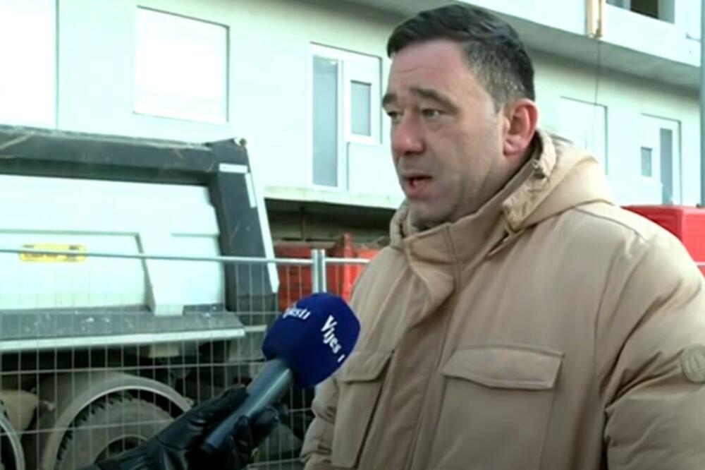 Jedan od predstavnika stanara Enes Ćeranić, Foto: Printscreen/YouTube/TV Vijesti