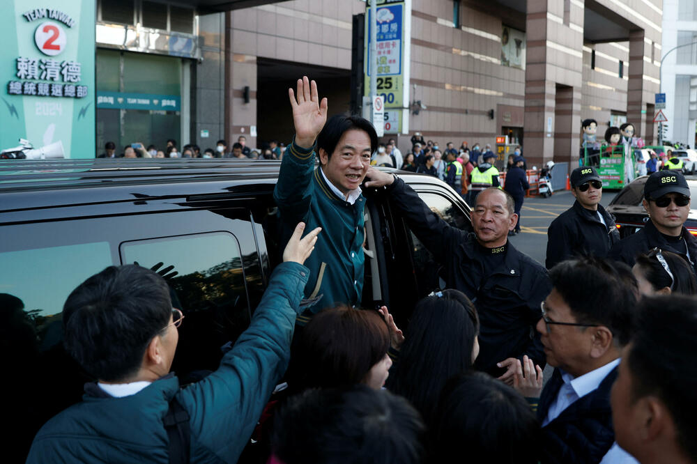 Laj Čing-te predsjednički kandidat vladajuće Demokratske progresivne partije, Foto: REUTERS