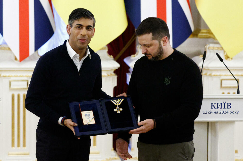 Sunak i Zelenski, Foto: Reuters