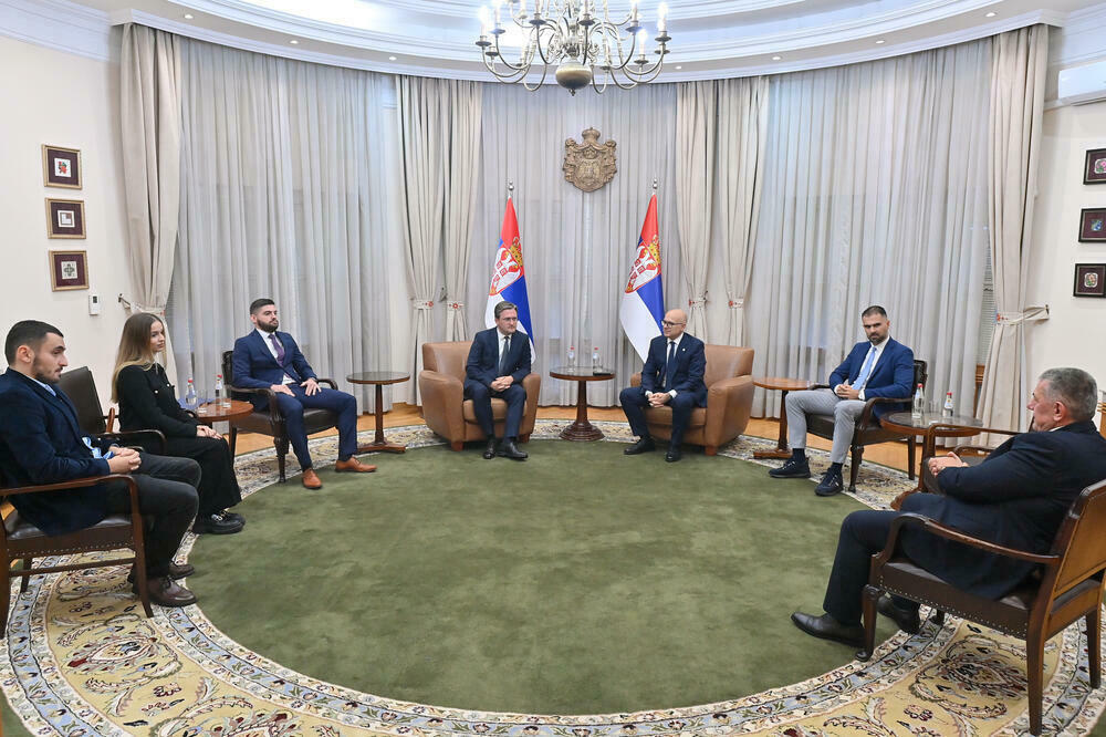From a meeting in the Government of Serbia, Photo: mod,gov.rs