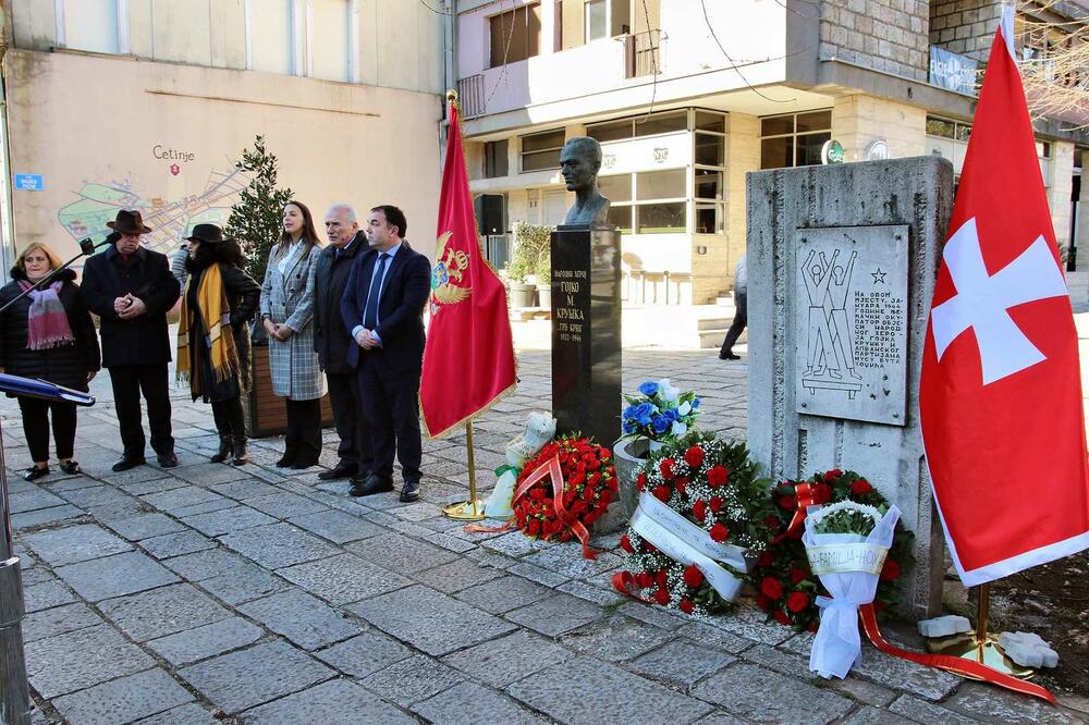 Cetinje: Obilježeno 80 godina od smrti Gojka Kruške i Muse Bute Hodžića