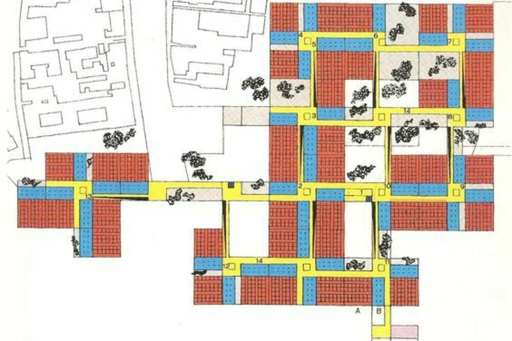 Le Corbusier, Bolnica u Veneciji, parti, Foto: Pinterest.com