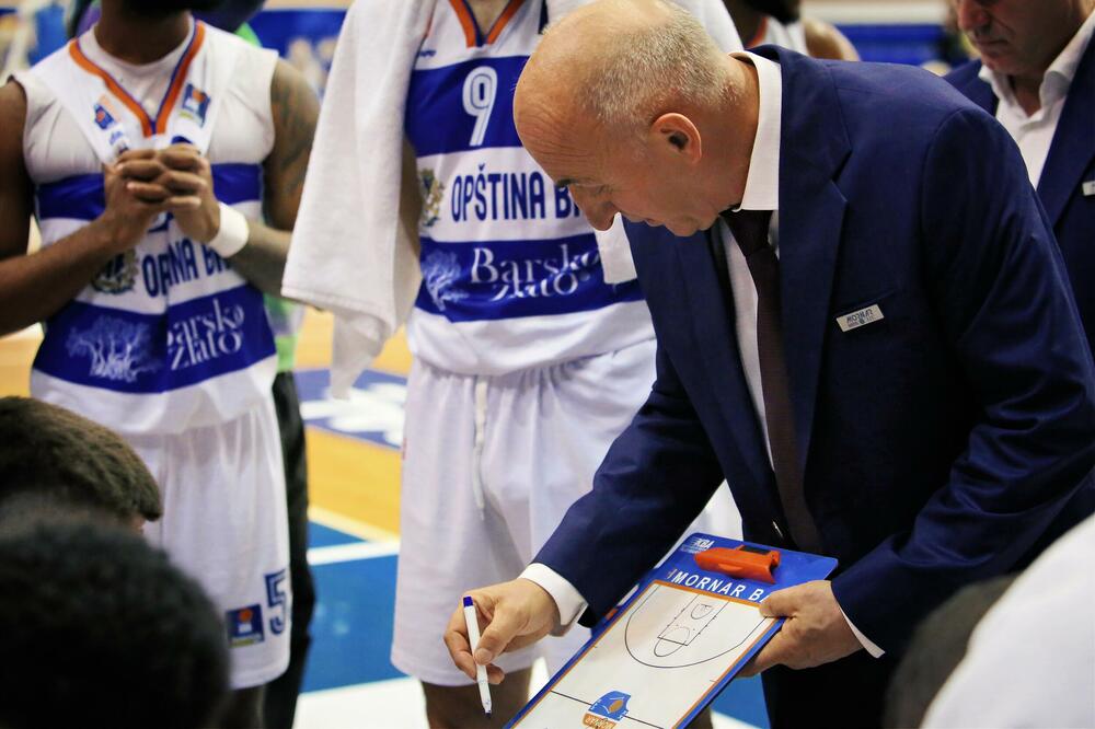 Pavićević zadovoljan borbom svojih košarkaša, Foto: KK Mornar/Mediapro