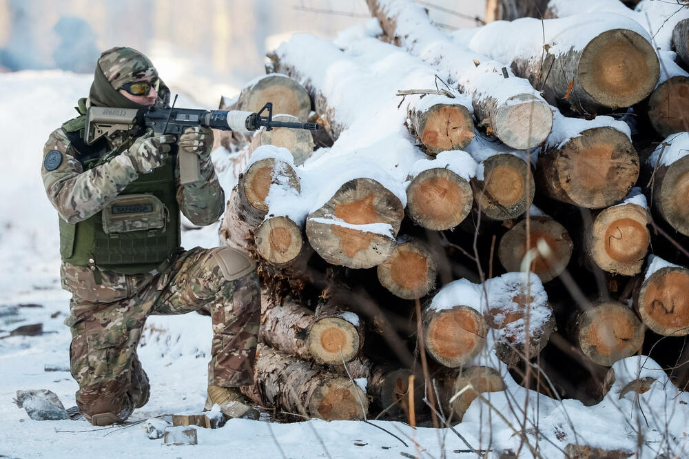 Sa vojnog treninga za civile kod Kijeva, Foto: Reuters