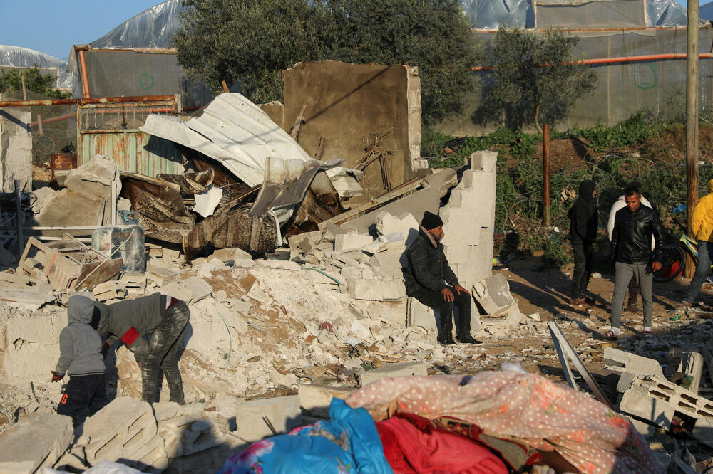 Posljedica izraelskog napada u Rafi, Foto: Reuters