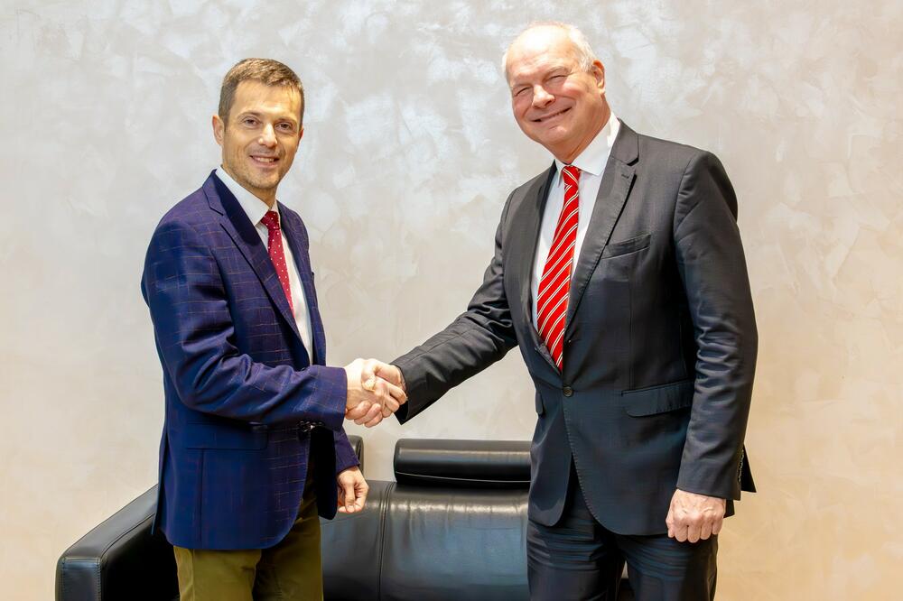 Mujović i Miler, Foto: Ministarstvo energetike i rudarstva