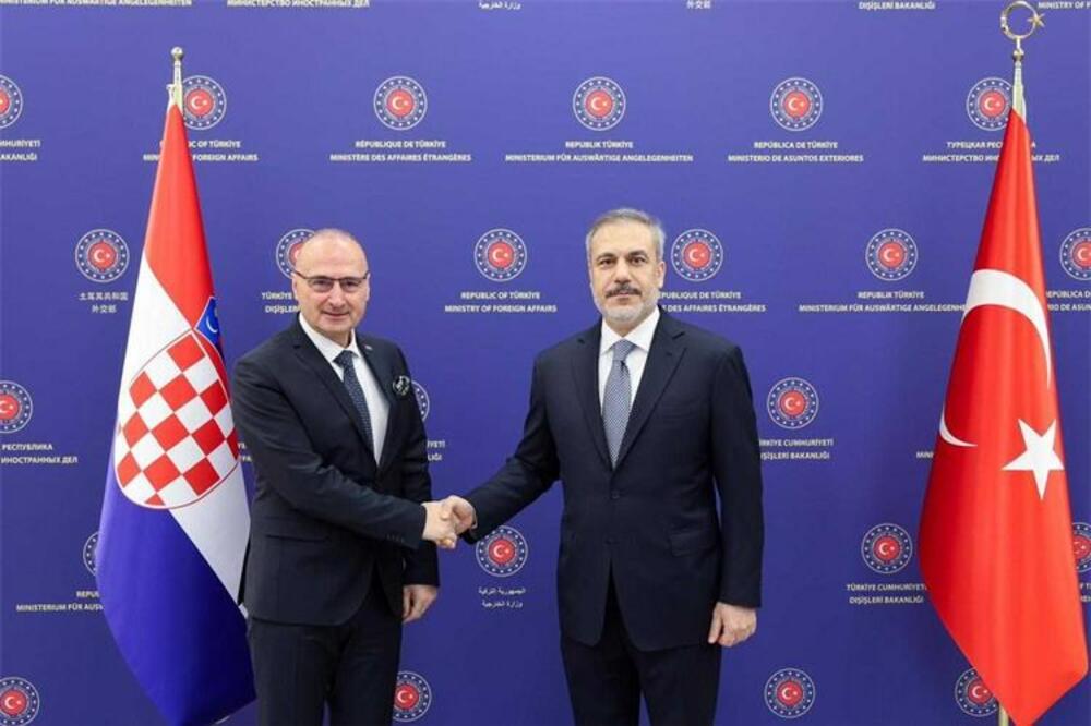 Grlić Radman i Fidan, Foto: Ministarstvo vanjskih poslova i evropskih poslova Hrvatske