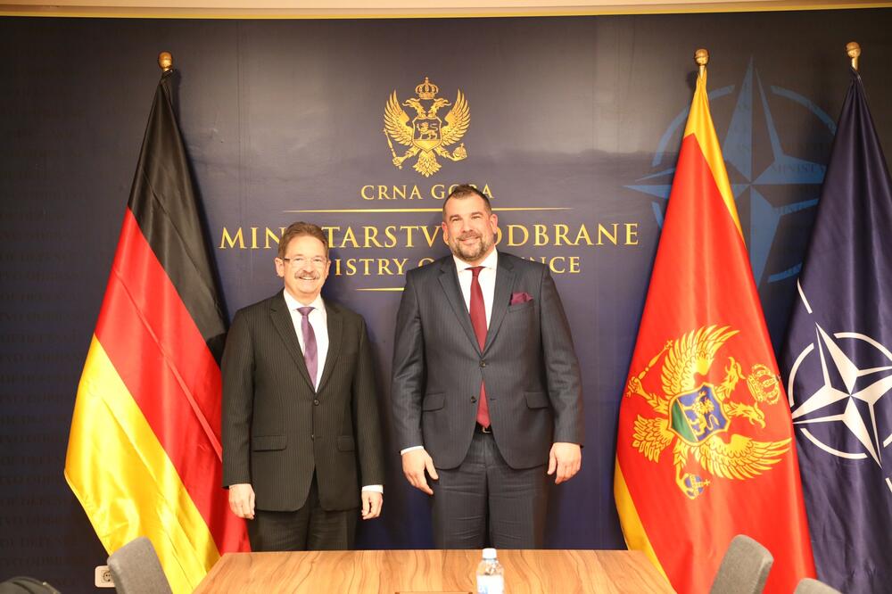 Felten i Krapović, Foto: Ministarstvo odbrane