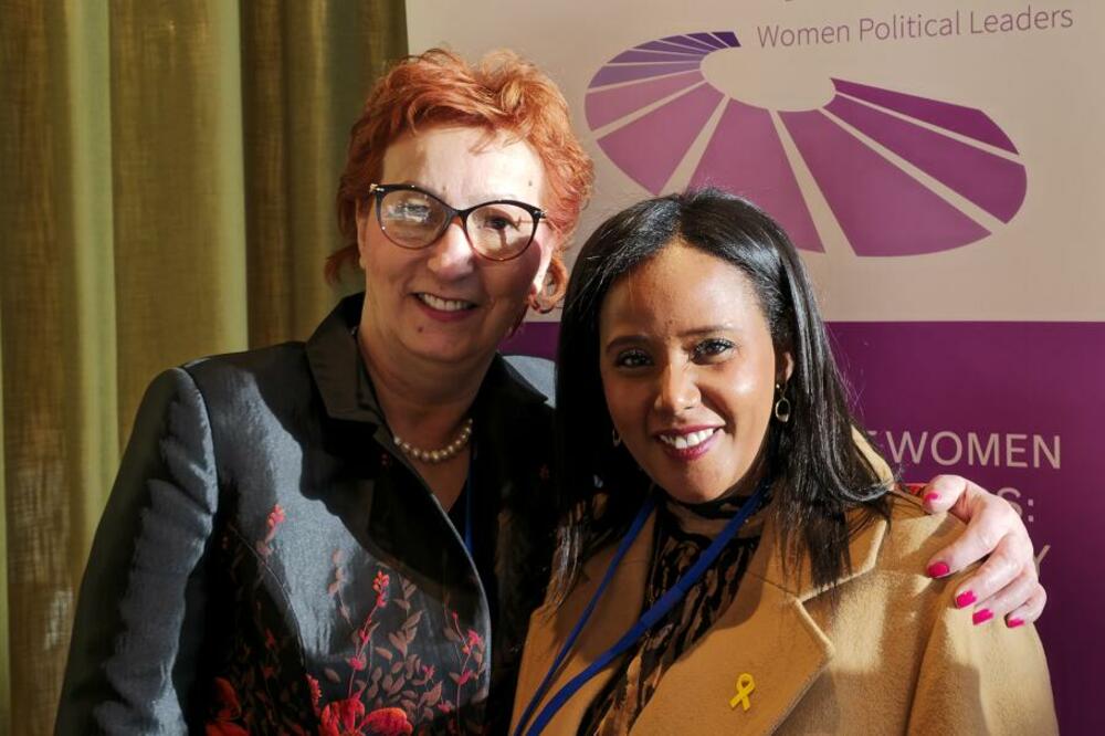 Popović i Tamano, Foto: Skupština Crne Gore