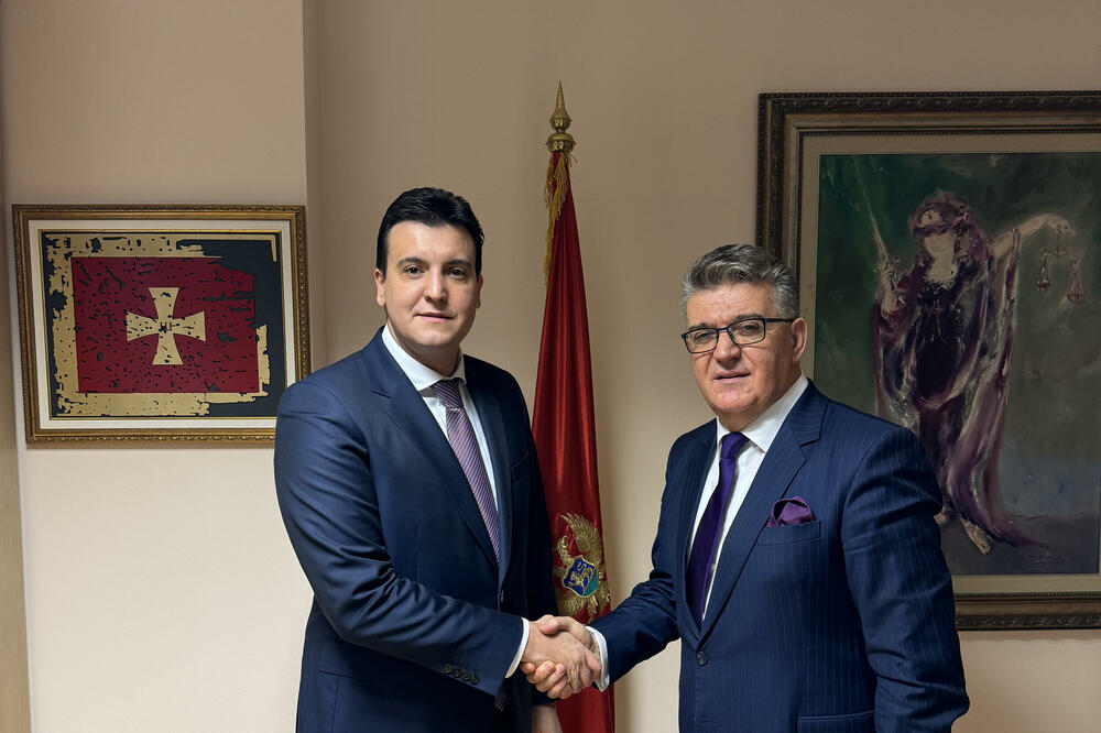 Milović i Grubišić, Foto: Ministarstvo pravde