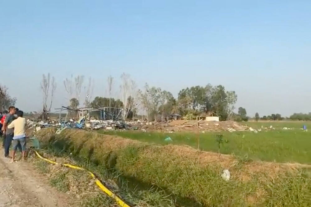 Sa mjesta eksplozije, Foto: Reuters