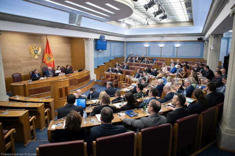 From one of the sessions of the Assembly, Photo: Parliament of Montenegro