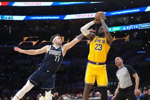 The trio of Lakers is elusive for Dončić and the Mavs