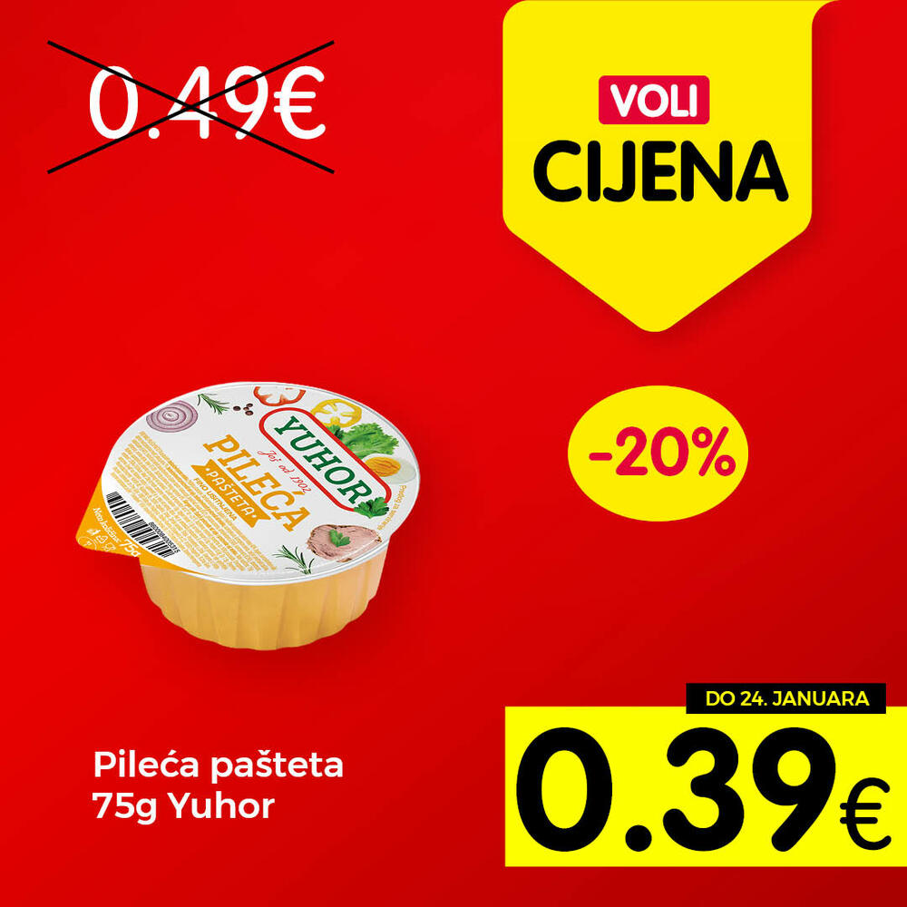 <p>Širok izbor proizvoda po najpovoljnijim cijenama na tržištu u svim Voli i Naš diskont marketima.</p>