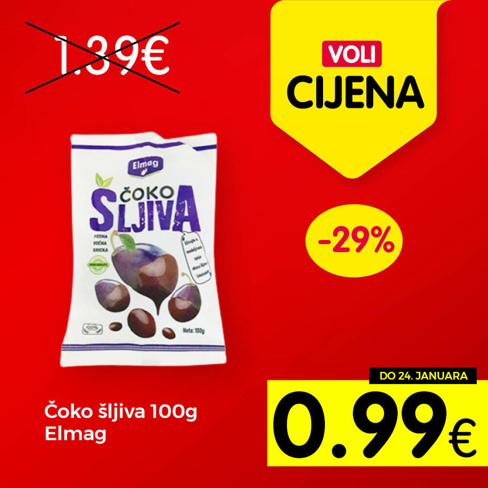 <p>Širok izbor proizvoda po najpovoljnijim cijenama na tržištu u svim Voli i Naš diskont marketima.</p>