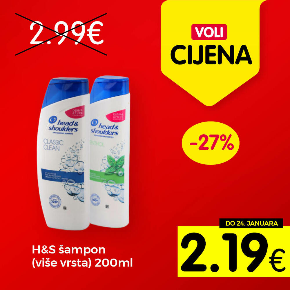 <p>Širok izbor proizvoda po najpovoljnijim cijenama na tržištu u svim Voli i Naš diskont marketima.</p>