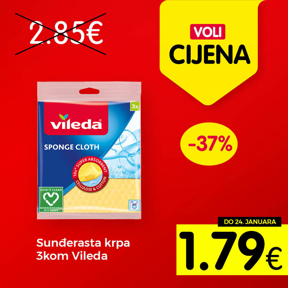 <p>Širok izbor proizvoda po najpovoljnijim cijenama na tržištu u svim Voli i Naš diskont marketima.</p>