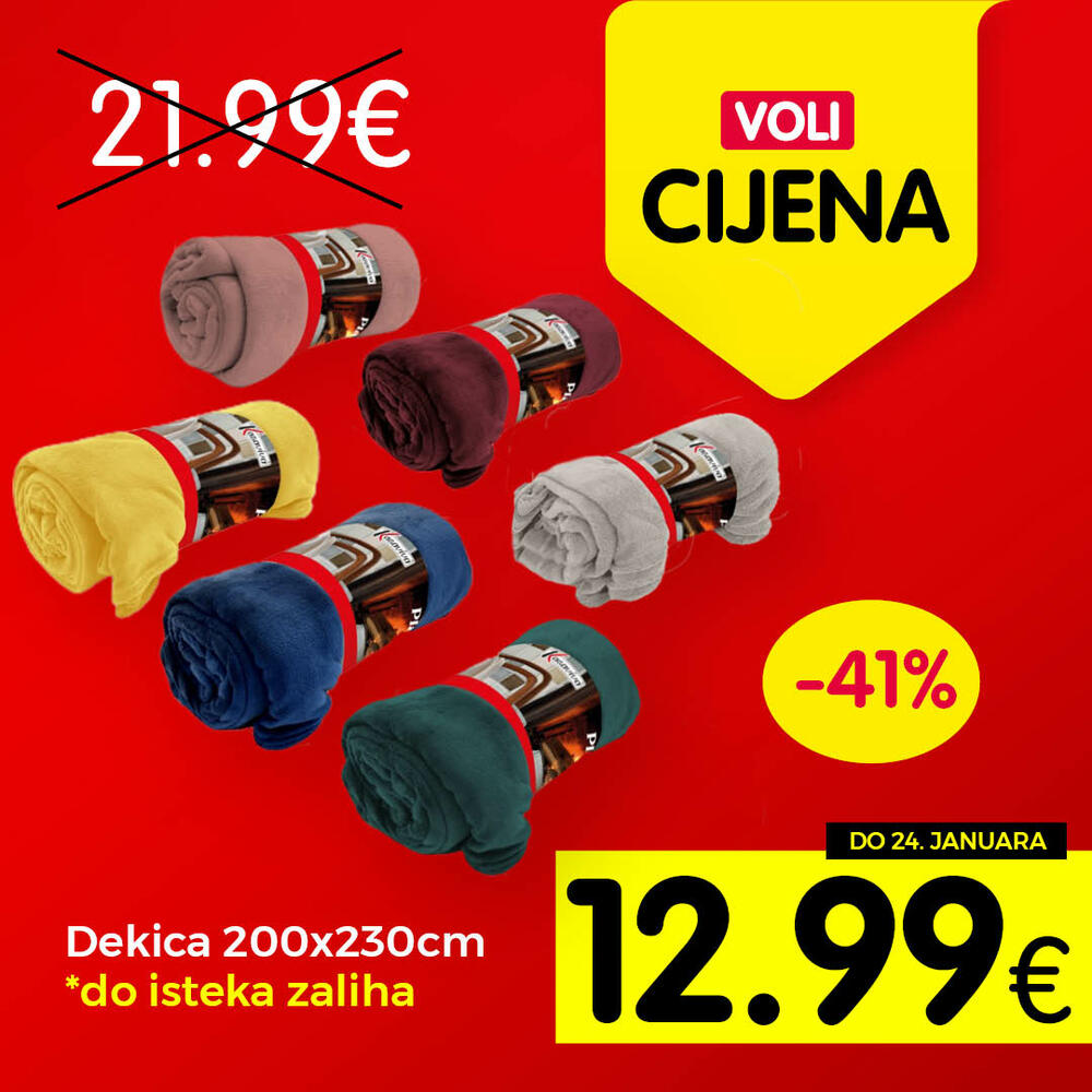 <p>Širok izbor proizvoda po najpovoljnijim cijenama na tržištu u svim Voli i Naš diskont marketima.</p>