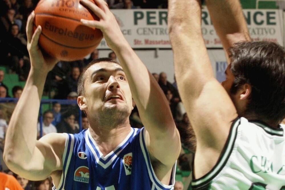 Milojević u danima kada je nosio dres Budućnosti, Foto: Euroleague