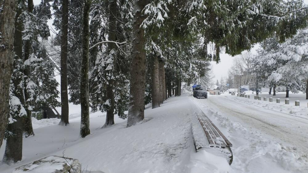 <p>Pada 'suvi' sjeverni snijeg, praćen jakim vjetrom, pa su pojedini djelovi staze, bukvalno, kopni. Ukoliko bi se padavine nastavile, uz još 20 centimetara novog snijega, mogli bi da pripremimo staze i konačno počenemo skijašku sezonu, u pravom smislu te riječi", rekao je "Vijestima" rukovodilac državnog Ski centra Kolašin 1600 Bojan Medenica</p>