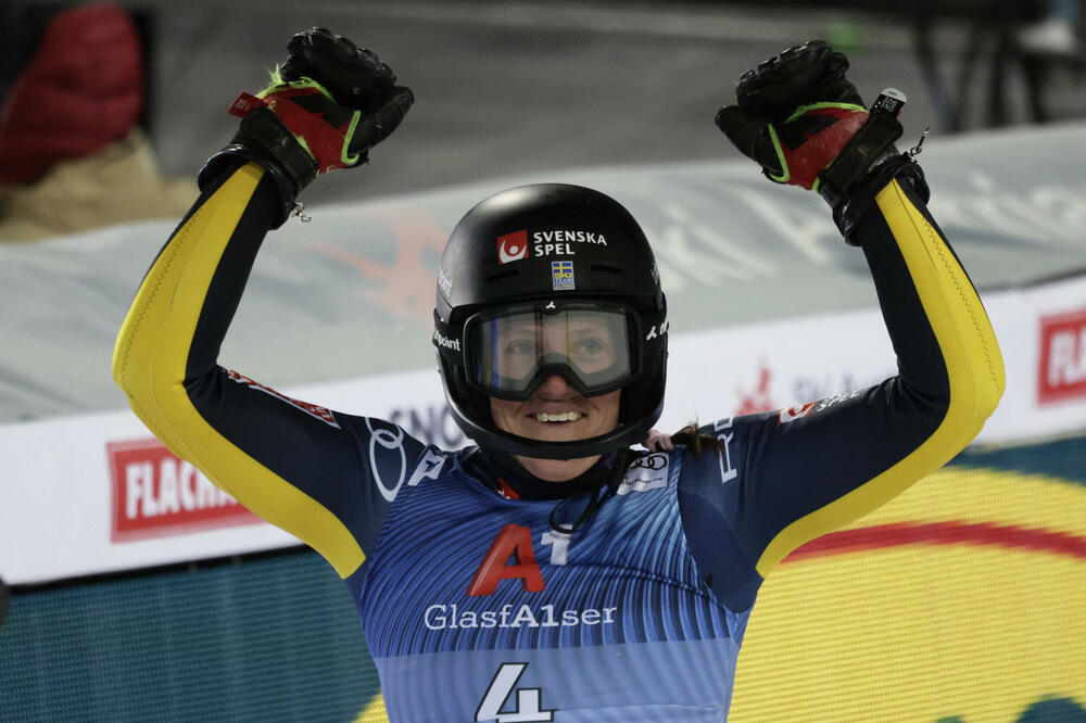 Sara Hektor vodi u Svjetskom kupu, Foto: Reuters