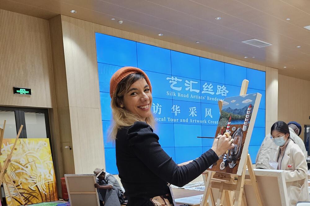 Mirkov na Forumu u Kini, Foto: Privatna arhiva