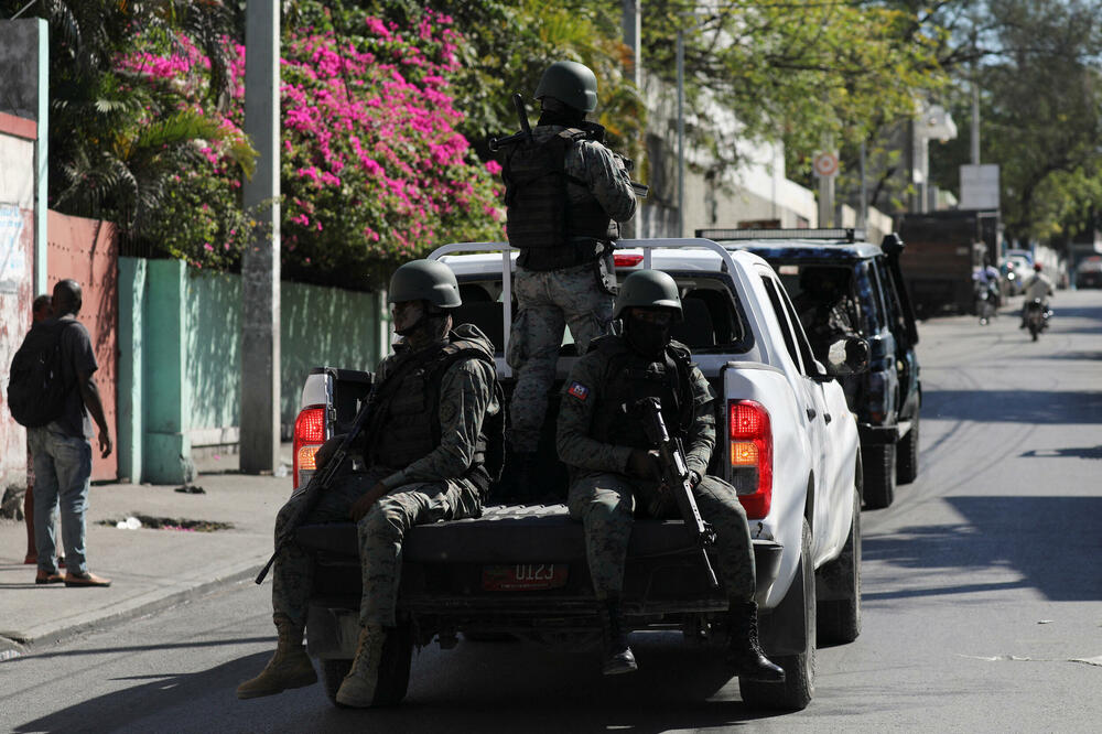 Oružane snage Haitija u Port-o-Prensu, Foto: Reuters