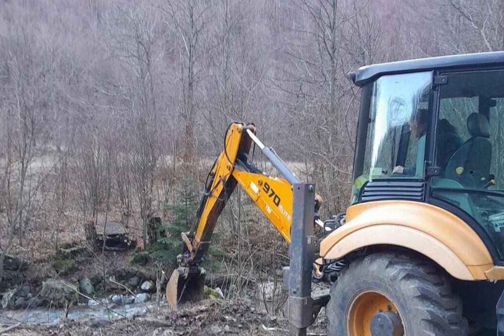 Pripremni radovi na mostu u Mušovića Rijeci, Foto: Opština Kolašin