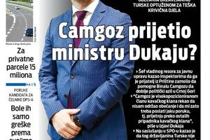 Naslovna strana "Vijesti" za 24. januar 2024.