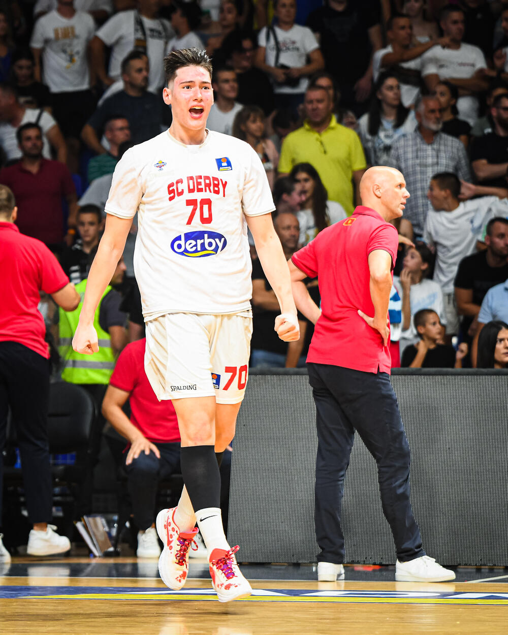 David Mirković nakon osvajanja ABA Superkupa sa SC Derbijem