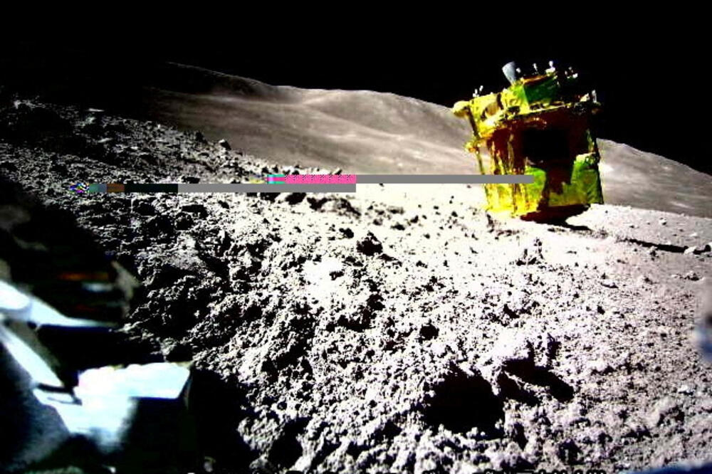 Japanska letjelica SLIM na Mjesecu, Foto: Reuters