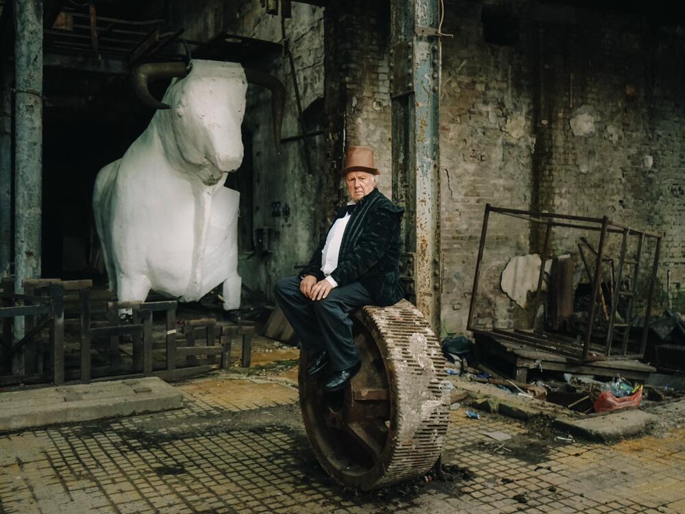 Zijah Sokolović u ulozi slikara u predstavi “Goya