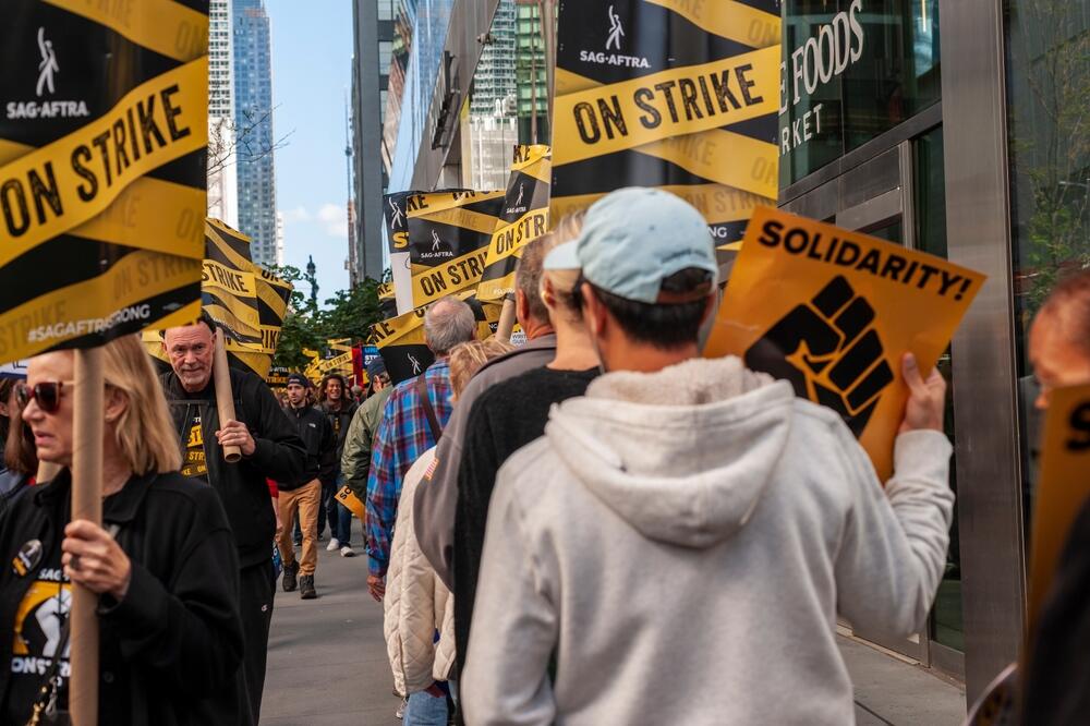 Štrajk sindikata u Njujorku, septembar 2023., Foto: Shutterstock