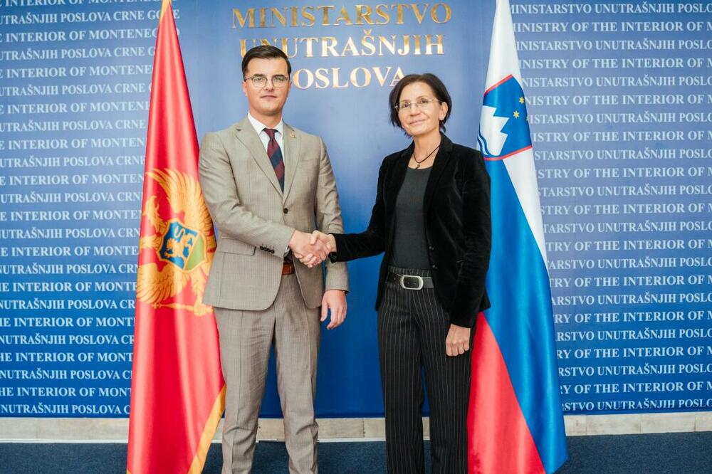 Sa sastanka: Šaranović i Gradišnik, Foto: Ministarstvo unutrašnjih poslova