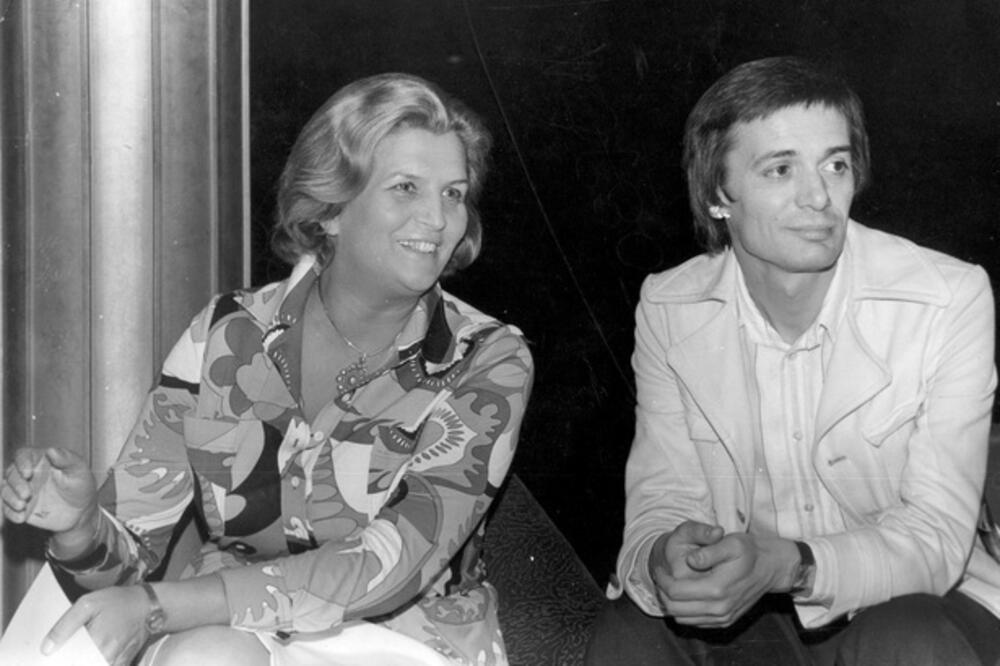 Mira Trailović i Jovan Ćirilov, Foto: Istorijski arhiv Beograda